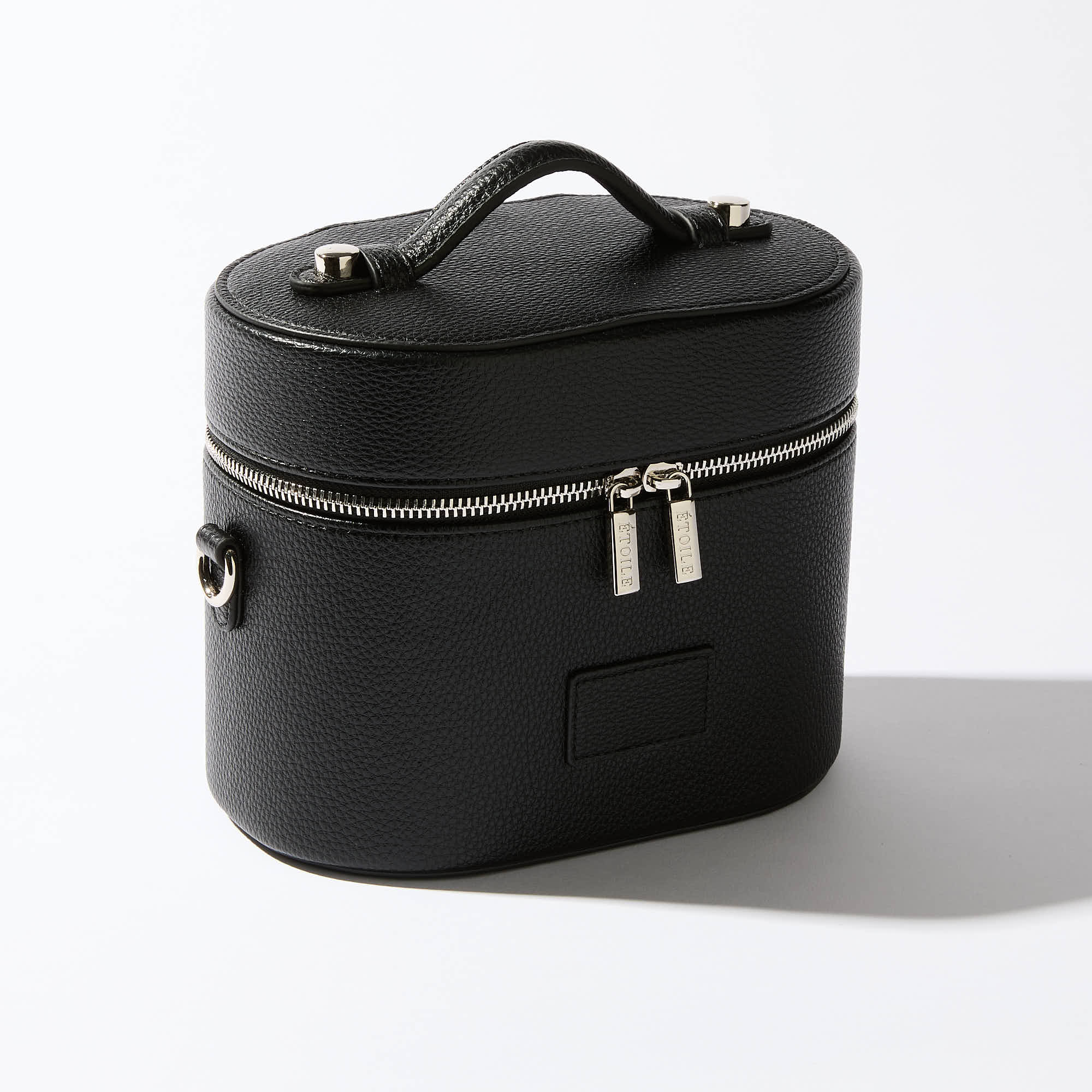 Oval Toiletry Case Black