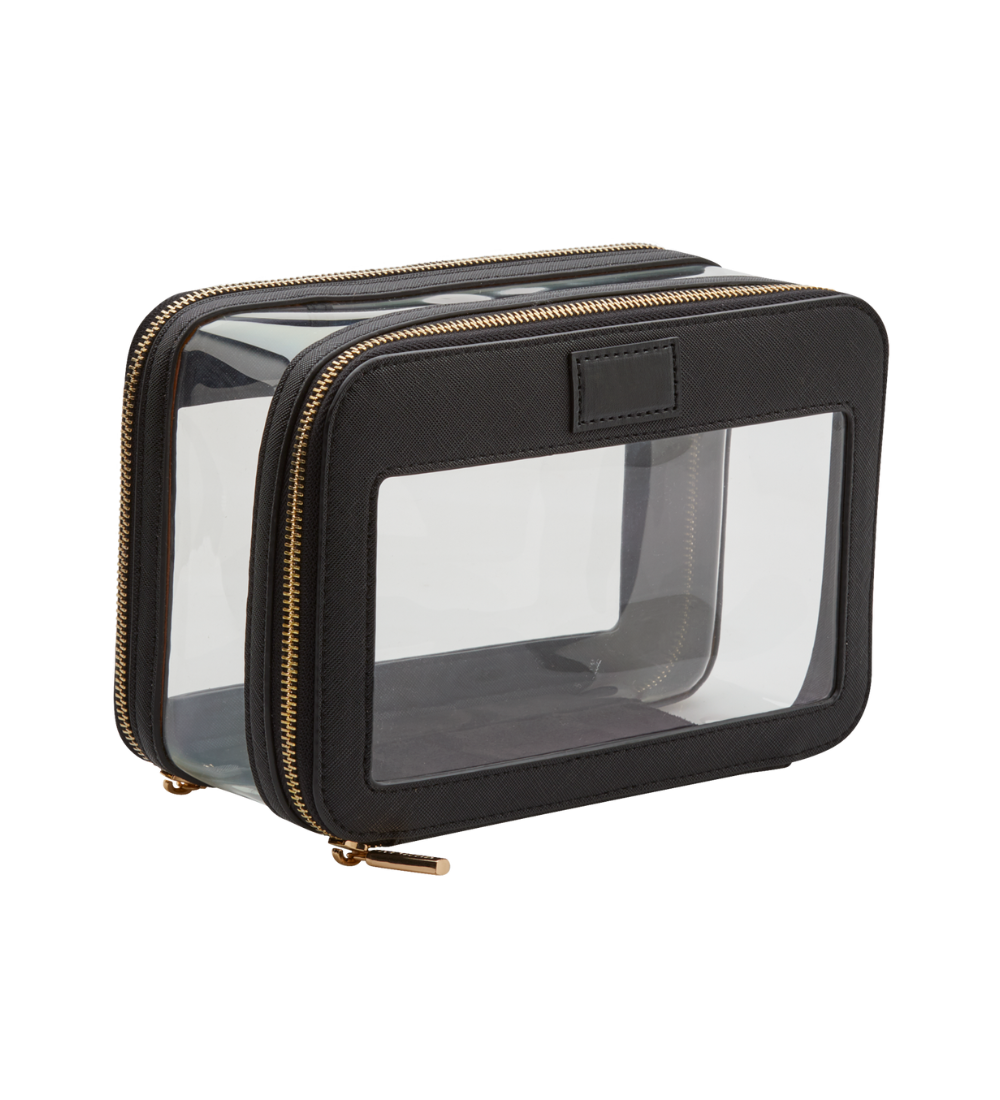 ETOILE | Clear Makeup Travel Bag - Makeup Bag, Black ETOILE | Clear Makeup Travel Bag - Makeup Bag, Black