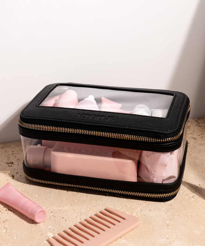 ETOILE Clear Makeup Travel Case